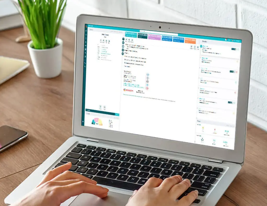 screenshot of Vocalcom Hermes360